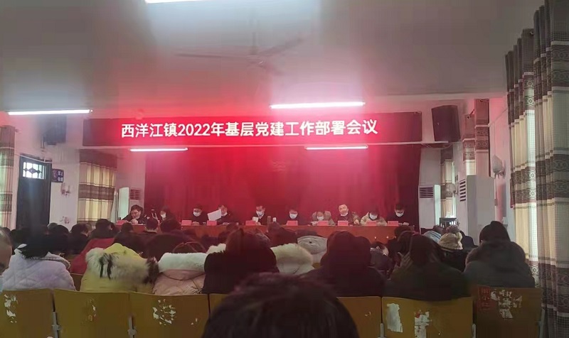 西洋江镇召开2022年基层党建工作部署会_邵阳头条网